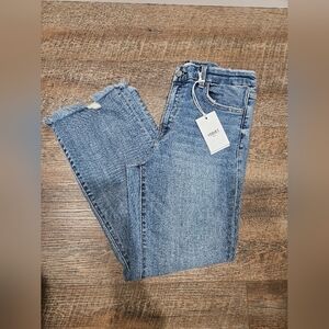 Vervet Women's Classic Straight Leg Jeans - Blue
